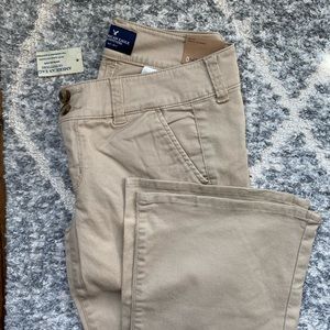 AE Artist Bootcut Khaki Pants ♥️ Size 0 Long